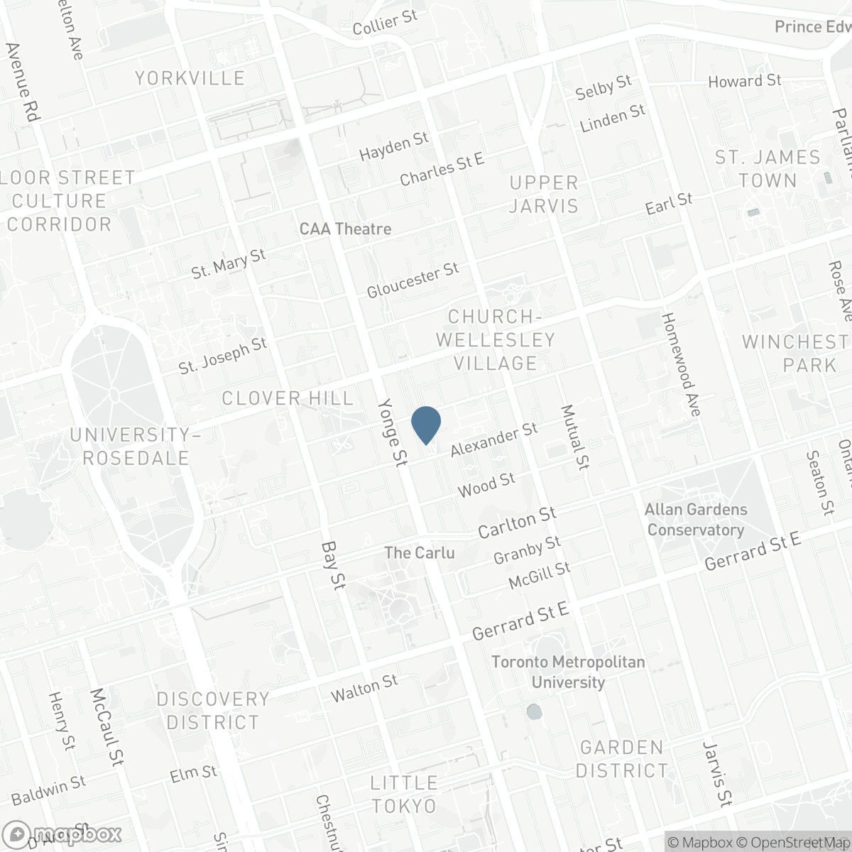 1602 - 25 MAITLAND STREET, Toronto, Ontario M4Y 2W1
